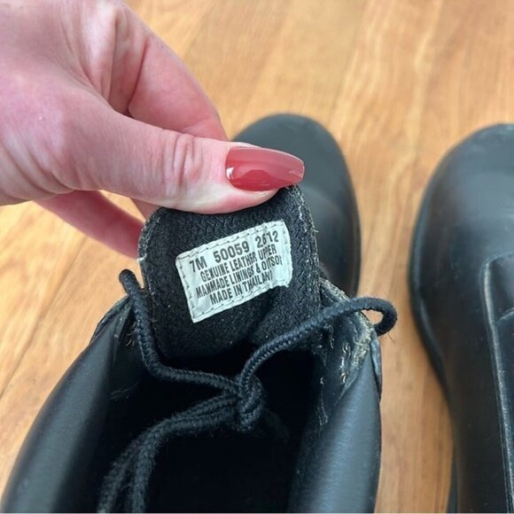 Timberland Men’s 1973 Newman Waterproof Chukka Black Lace Up Leather Boot Size 7 - Picture 9 of 9